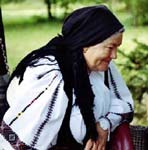 Romanian folklorist costume
